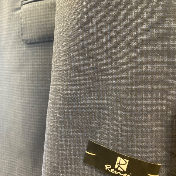 Renoir 2PC Navy Blue Wool - Picture 2 of 7